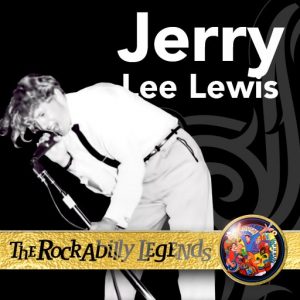 Jerry Lee Lewis with mic